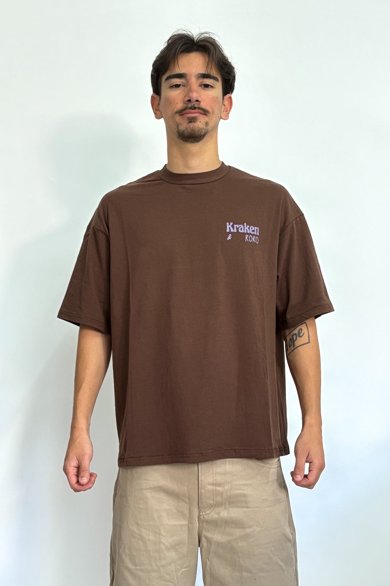 Remera chocolate El Sol x RoRo