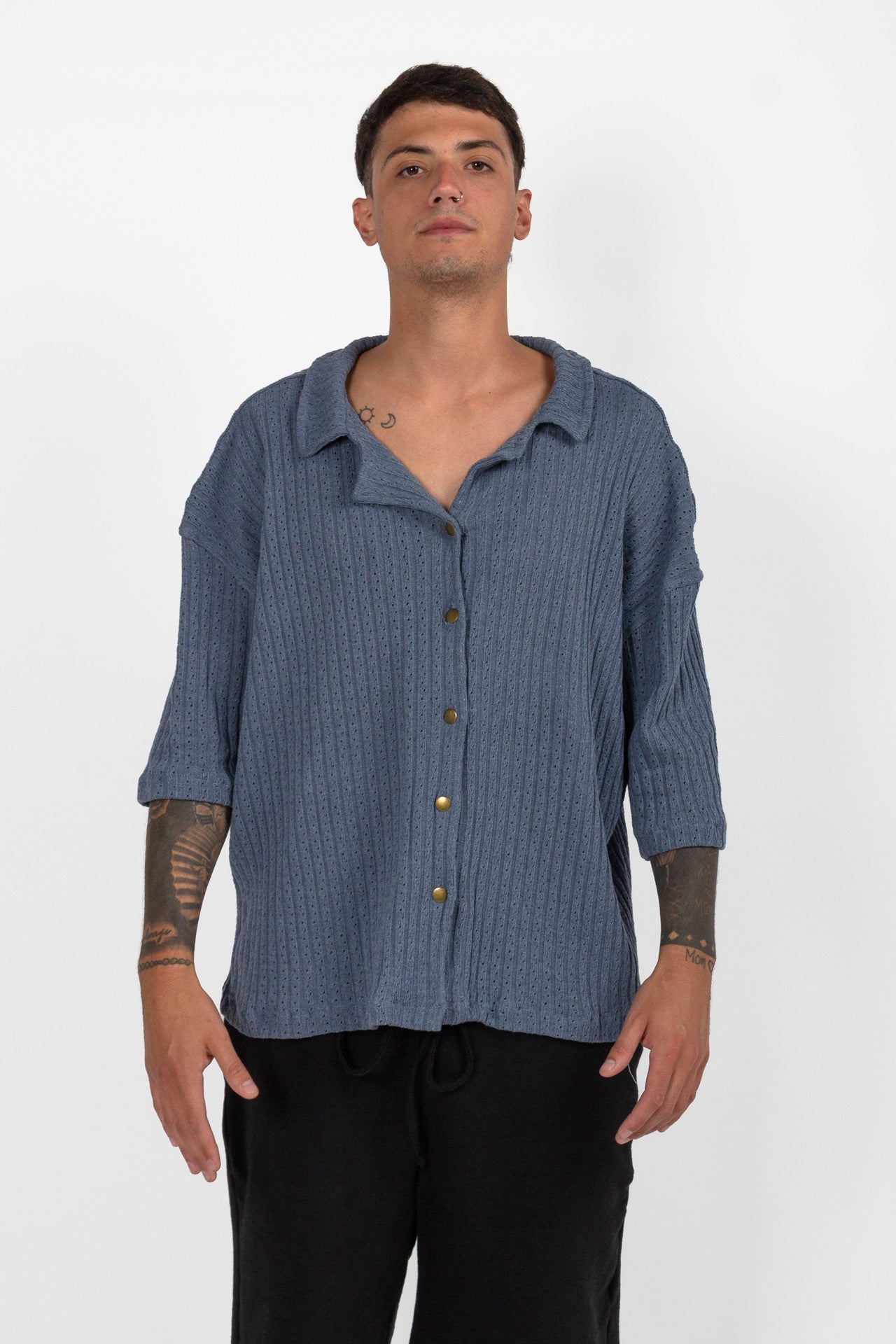 Camisa Oversize Tejida