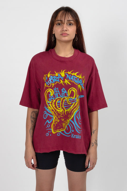 Remera Fuerza natural bordeaux