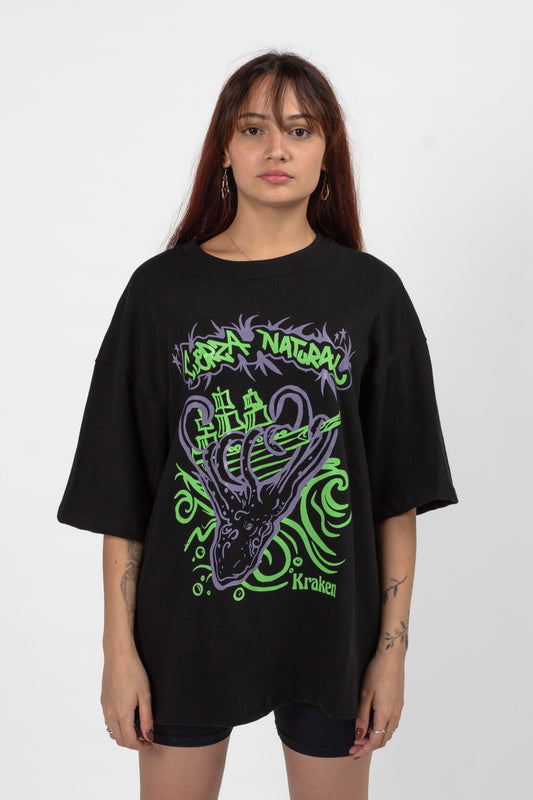 Remera Fuerza natural negro