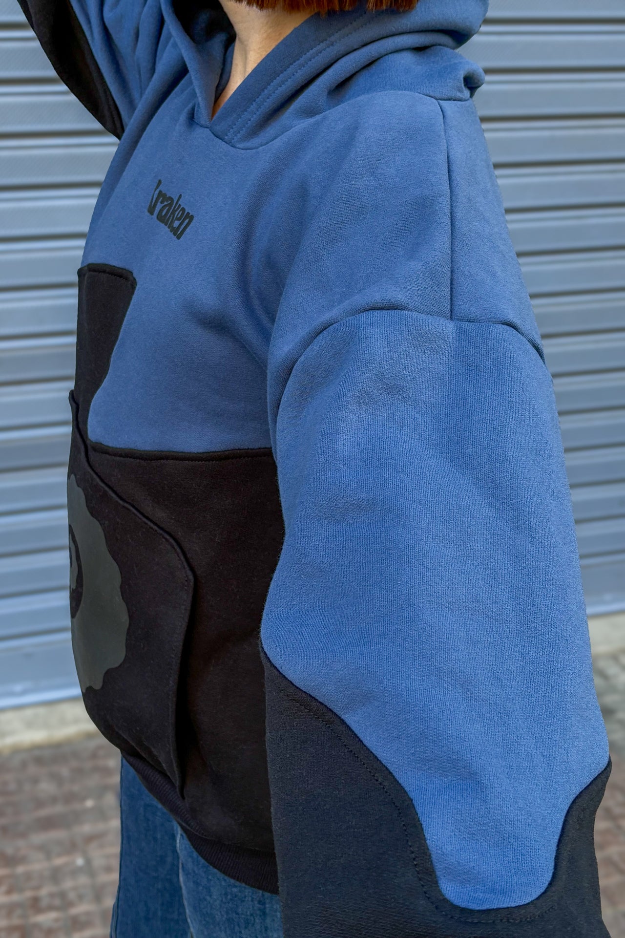 Canguro Una ola Negro y Azul unisex