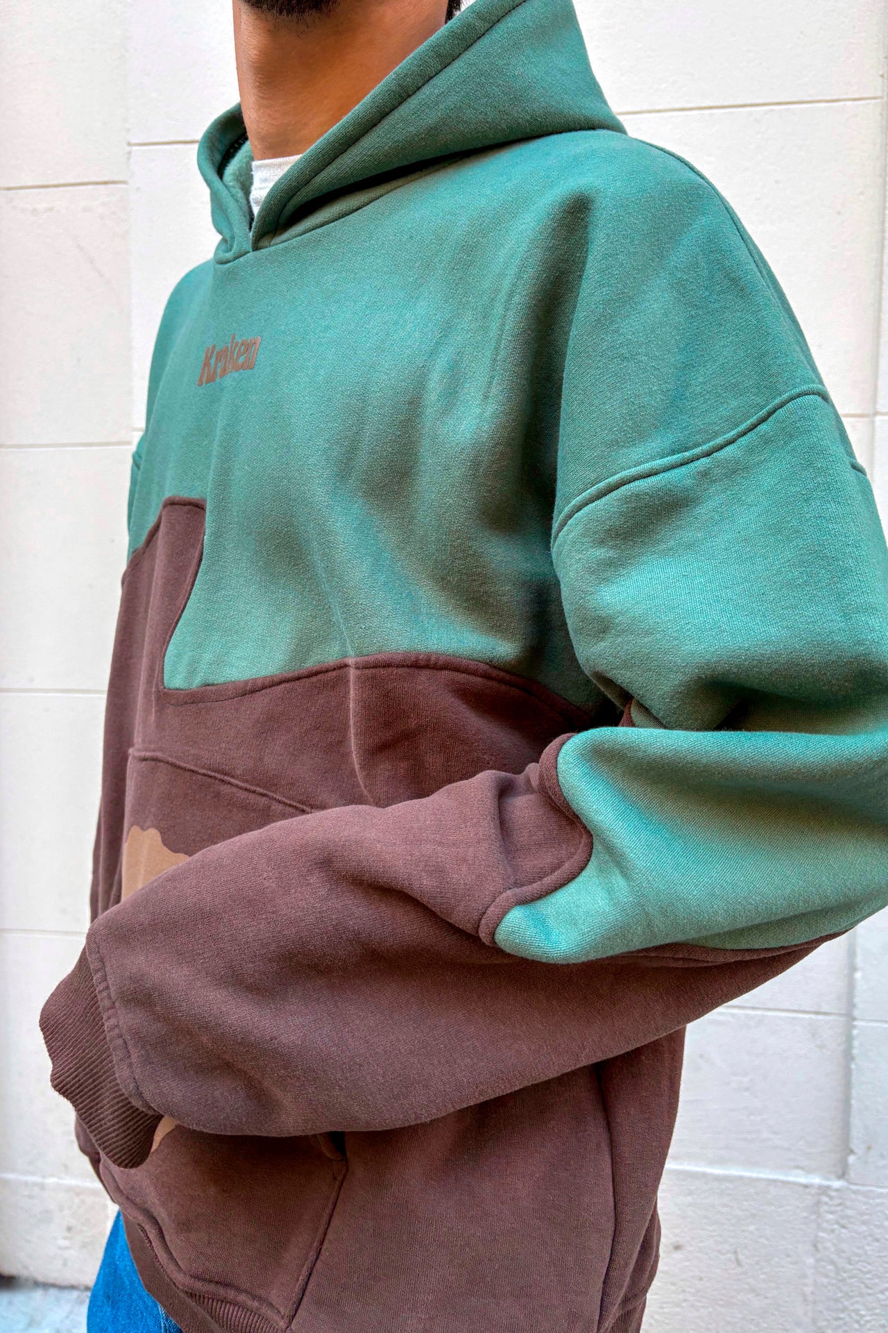 Canguro Una ola Chocolate y verde unisex