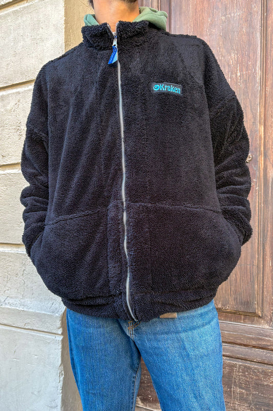 Campera reversible negro unisex