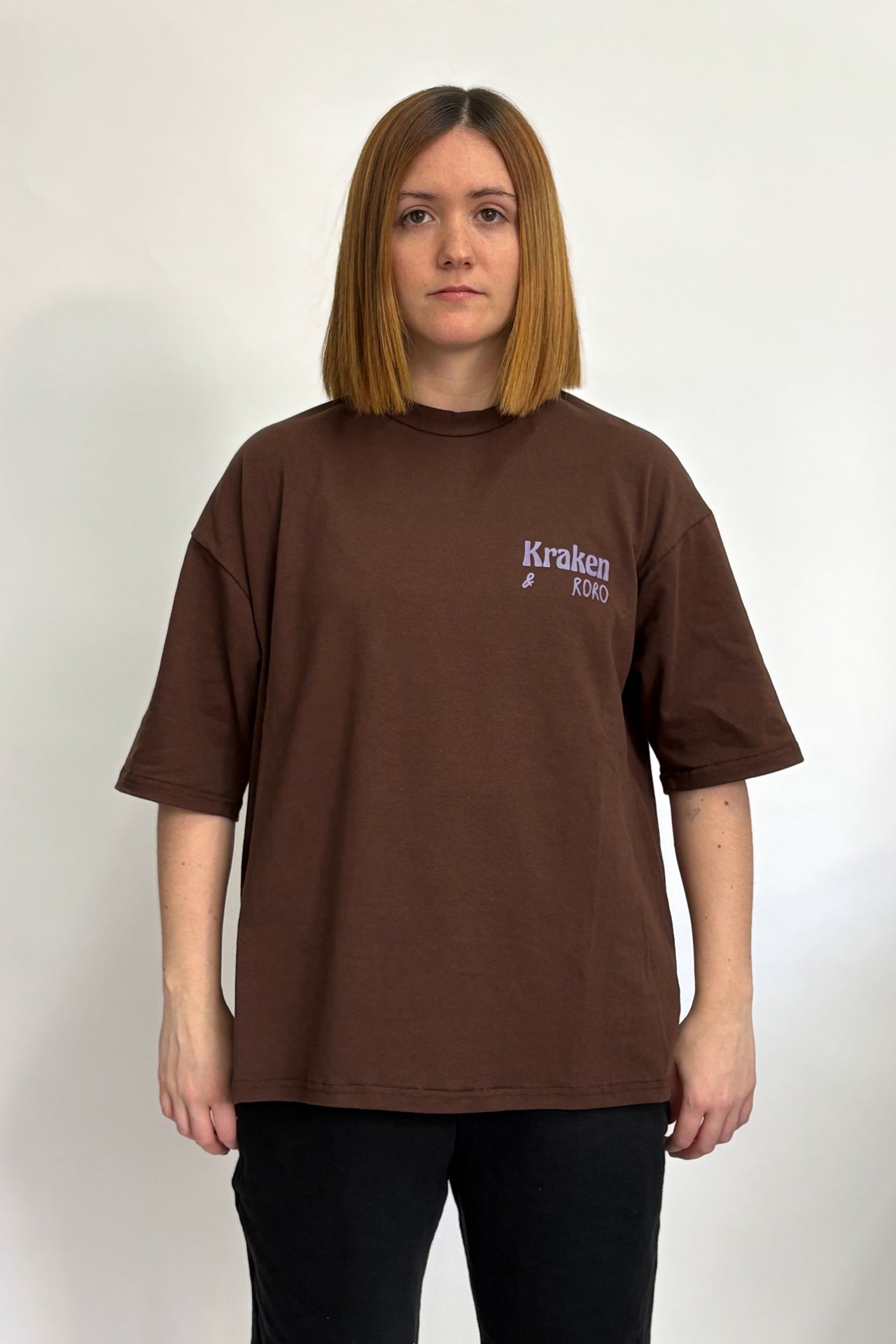 Remera chocolate El Sol x RoRo