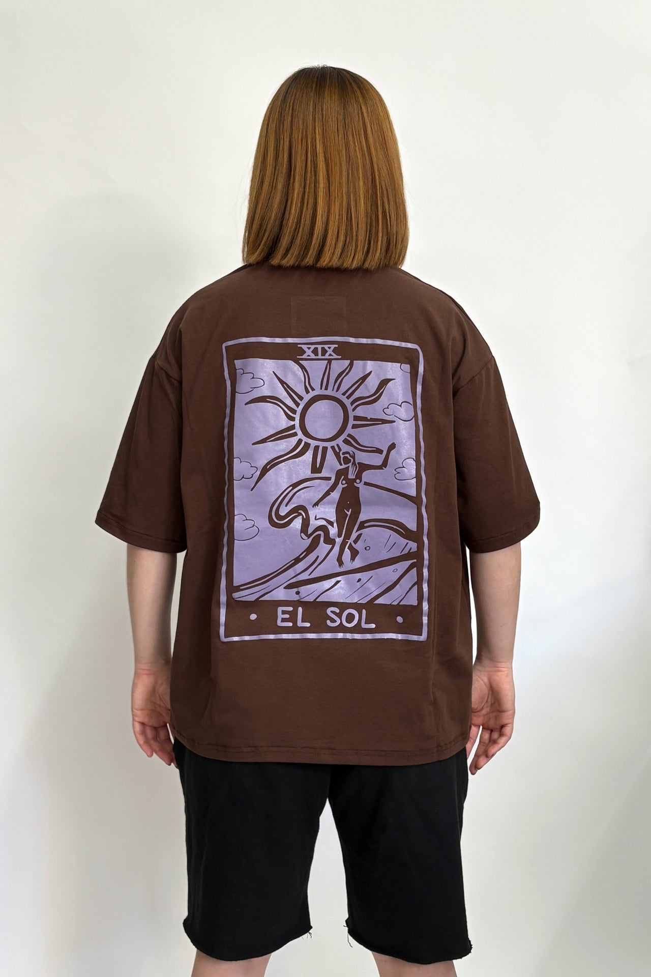 Remera chocolate El Sol x RoRo