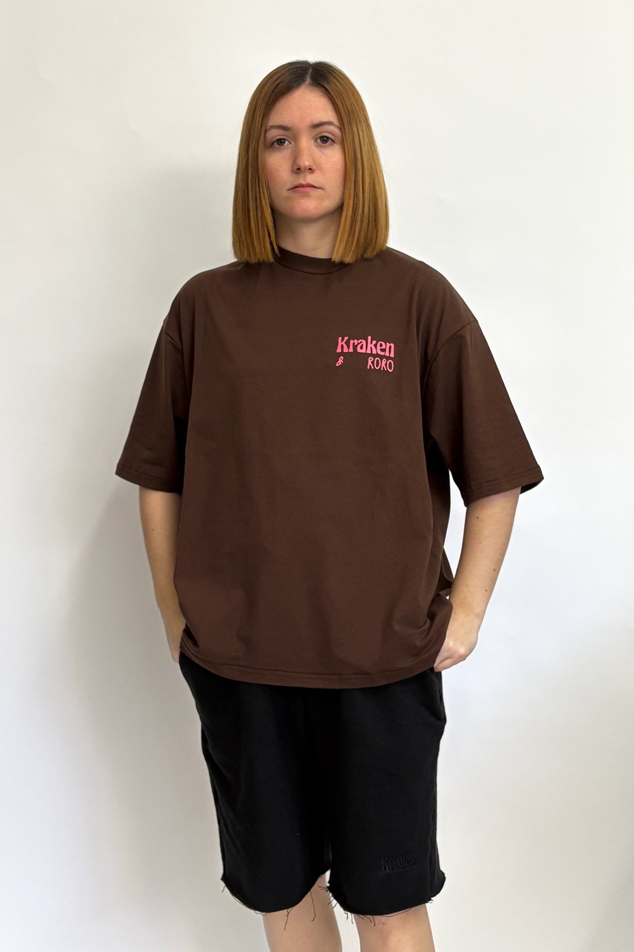 Remera chocolate Rueda de la fortuna x RoRo