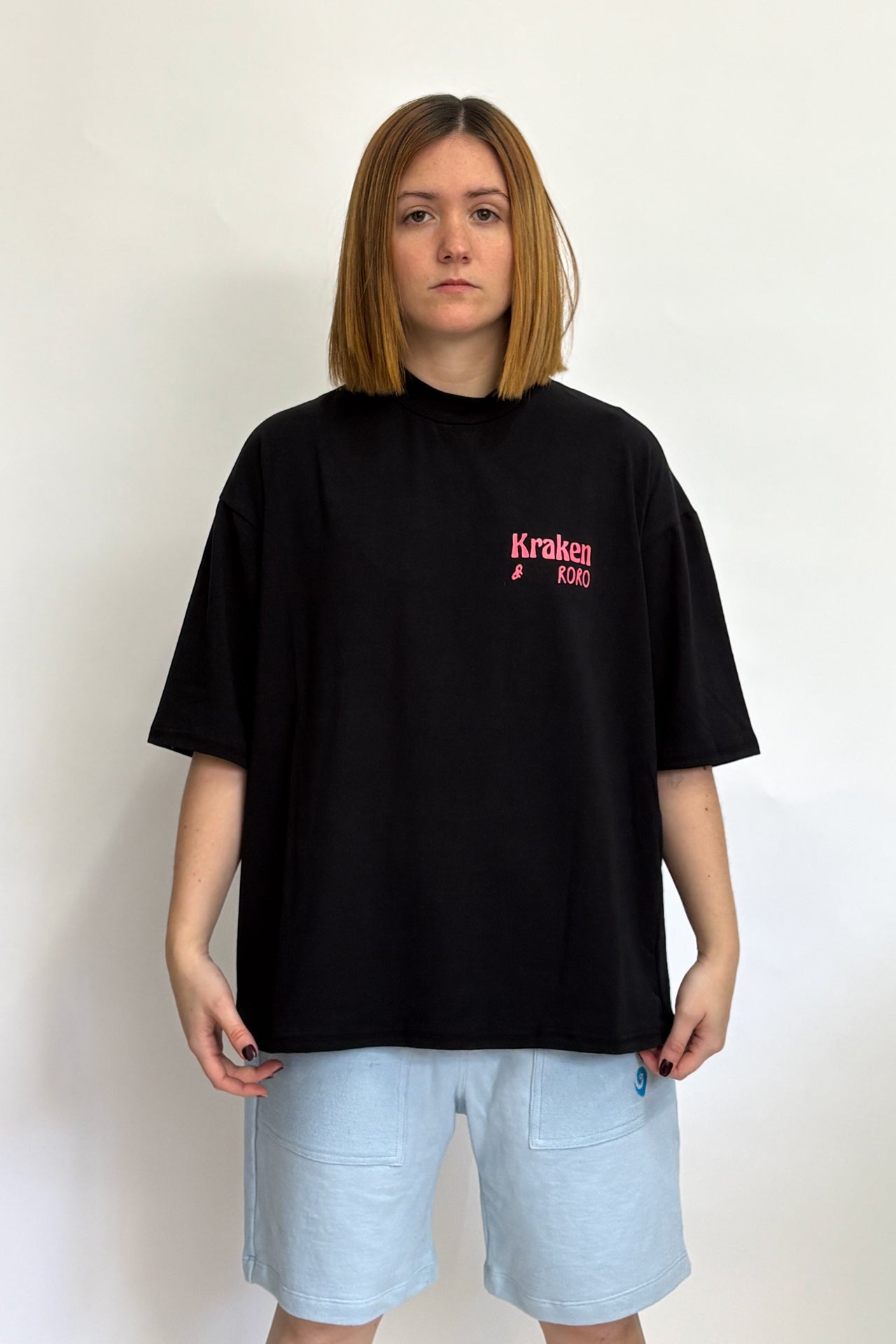 Remera negra Rueda de la fortuna x RoRo