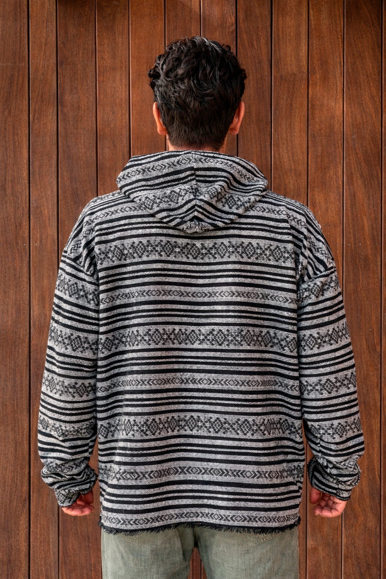 Canguro Hippie gris unisex