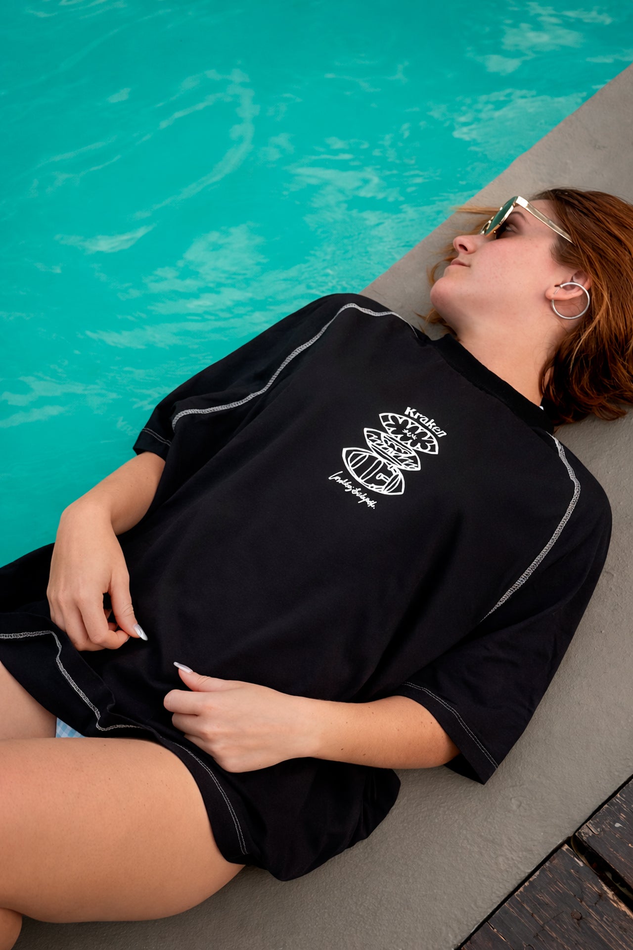 Remera negra x Los dibujitos de Pablo